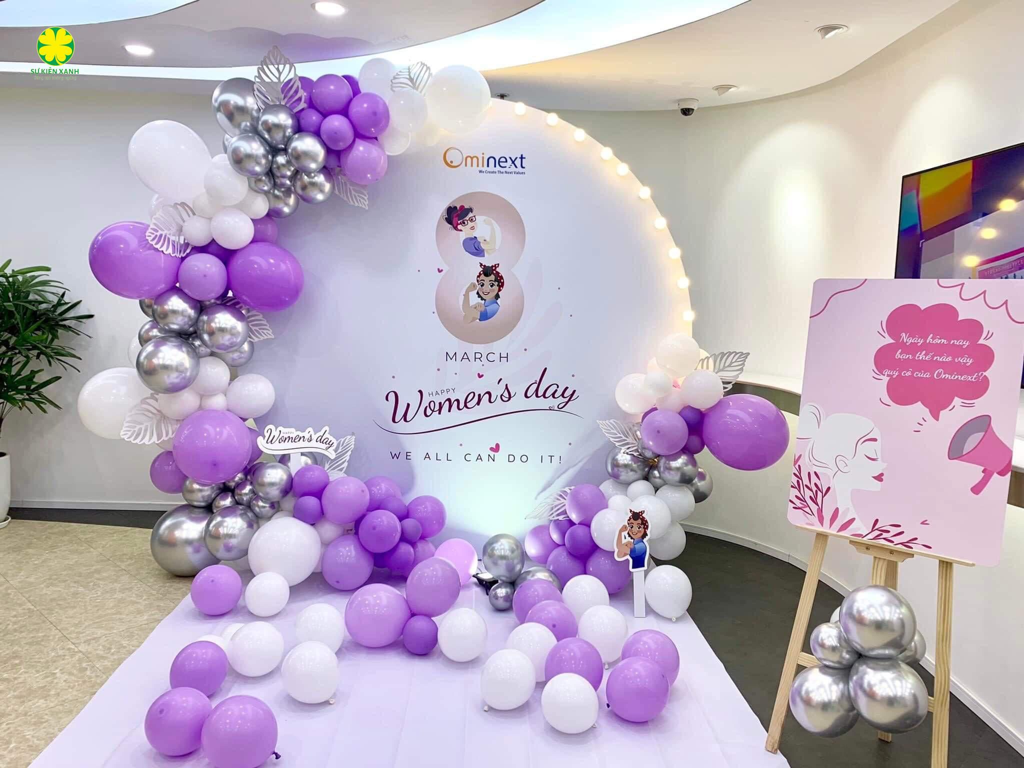 Công ty trang trí 8/3 trọn gói tại Bắc Kạn, Dịch vụ trang trí 8/3 đẹp và độc đáo, Sự kiện Xanh, Dịch vụ trang trí 8/3 đẹp tại Bắc Kạn, Dịch vụ trang trí trọn gói Ngày quốc tế Phụ nữ