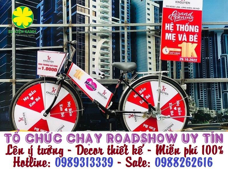 Bảng giá tổ chức chạy Roadshow toàn quốc cập nhật