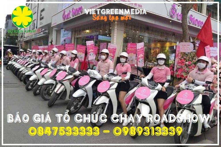 Bảng giá tổ chức chạy Roadshow toàn quốc cập nhật
