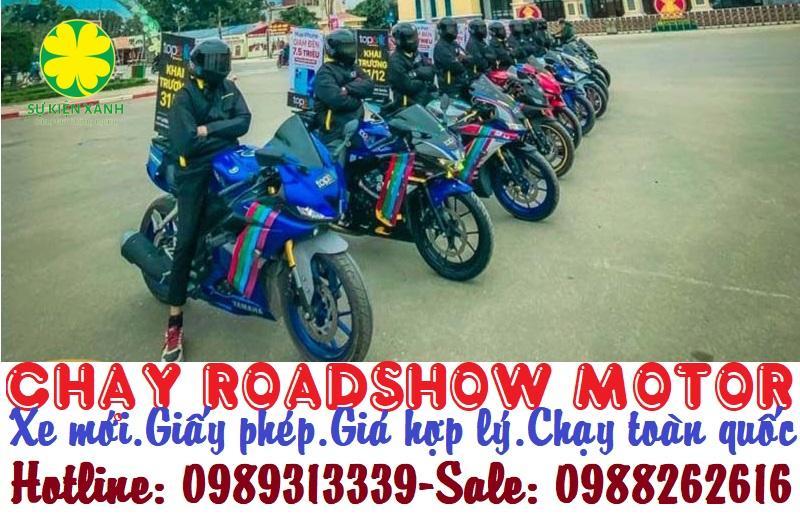 Tổ chức chạy Roadshow Motor phân khối lớn