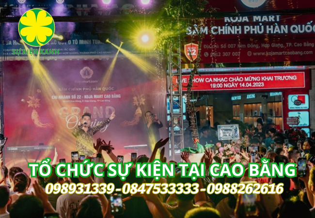 Top 7 Công ty tổ chức sự kiện tại Cao Bằng chuyên nghiệp