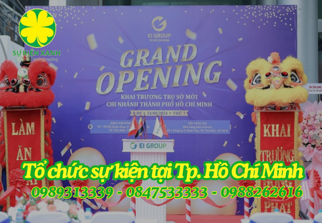 Top 10 Công ty tổ chức sự kiện tại Tp. Hồ Chí Minh được tin dùng nhiều nhất