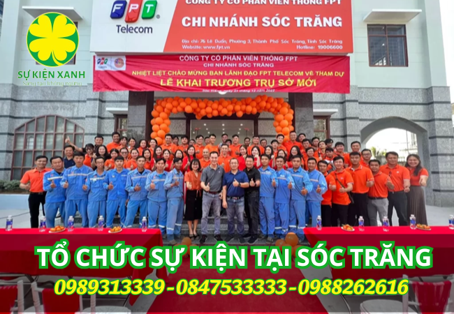 Top công ty tổ chức sự kiện tại Sóc Trăng hàng đầu
