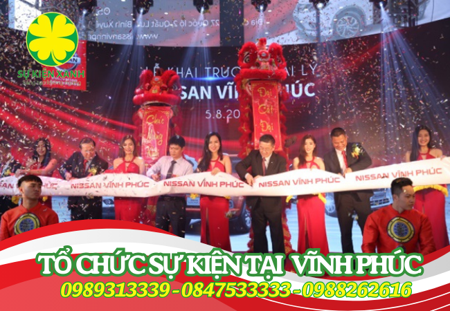 Top 10 Công ty tổ chức sự kiện tại Vĩnh Phúc chất lượng