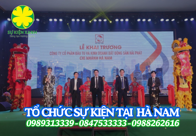 Công ty tổ chức sự kiện trọn gói uy tín tại Hà Nam